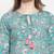 Women Green Printed Kurta with Palazzos