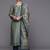 Ethnic Motifs Printed Chanderi Silk Kurta with Trousers & With Dupatta