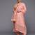 Women Peach-Coloured Ethnic Motifs Embroidered Kurta with Trousers & Dupatta