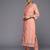 Women Peach-Coloured Ethnic Motifs Embroidered Kurta with Trousers & Dupatta
