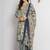 Women Abstract Printed Neck Embroidered Regular Kurta with Trouser & Dupatta