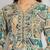 Women Abstract Printed Neck Embroidered Regular Kurta with Trouser & Dupatta
