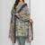 Women Abstract Printed Neck Embroidered Regular Kurta with Trouser & Dupatta