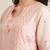 Women Peach-Coloured Printed Regular Kurta with Trousers