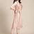 Women Peach-Coloured Printed Regular Kurta with Trousers