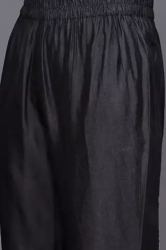 Printed Regular Chanderi Cotton Kurta with Trousers & Dupatta