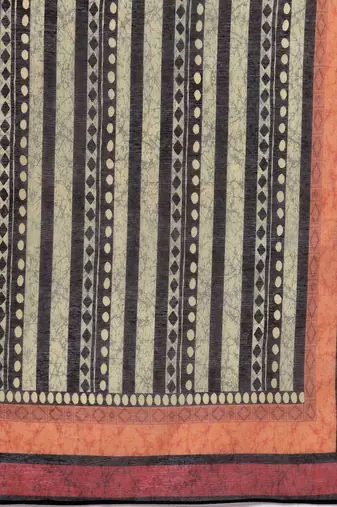 Printed Regular Chanderi Cotton Kurta with Trousers & Dupatta