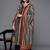 Printed Regular Chanderi Cotton Kurta with Trousers & Dupatta