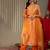 Women Printed Sequinned Kurta With Trousers & Dupatta
