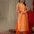 Women Printed Sequinned Kurta With Trousers & Dupatta