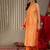 Women Printed Sequinned Kurta With Trousers & Dupatta