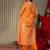 Women Printed Sequinned Kurta With Trousers & Dupatta