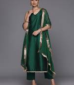Women Regular Kurta with Trousers & With Dupatta
