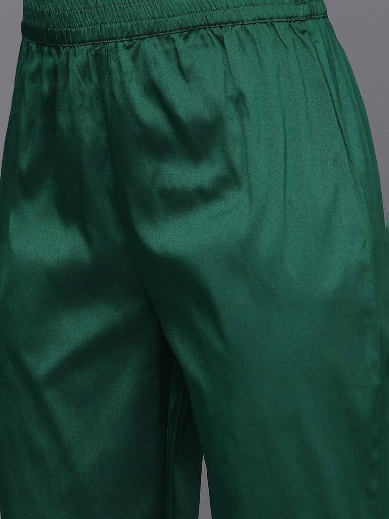 Women Regular Kurta with Trousers & With Dupatta