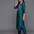 Ethnic Motifs Embroidered Sequinned Kurta With Trousers & Dupatta