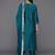 Ethnic Motifs Embroidered Sequinned Kurta With Trousers & Dupatta