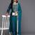 Ethnic Motifs Embroidered Sequinned Kurta With Trousers & Dupatta
