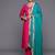 Embroidered Regular Kurta with Trousers & With Dupatta