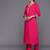 Embroidered Regular Kurta with Trousers & With Dupatta
