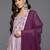 Embroidered Empire Sequinned Kurta With Trousers & Dupatta