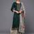 Floral Yoke Design Thread Work Kurta with Sharara & With Dupatta