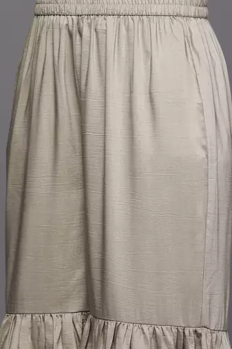 Floral Yoke Design Thread Work Kurta with Sharara & With Dupatta