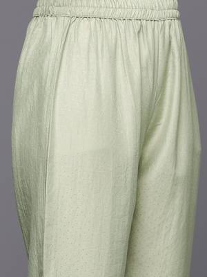 Women Embroidered Sequinned Kurta with Trousers & With Dupatta 4