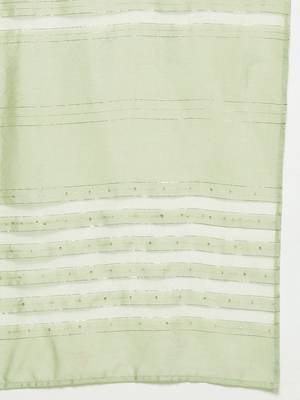 Women Embroidered Sequinned Kurta with Trousers & With Dupatta 5