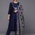 Women Embroidered Sequinned Silk Kurta with Trousers & Dupatta