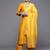 Women Mustard Yellow Ethnic Motifs Embroidered Kurta with Trousers & Dupatta