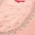Women Peach-Coloured Ombre Yoke Design Sequinned Kurta with Trousers & Dupatta