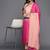 Women Peach-Coloured Ombre Yoke Design Sequinned Kurta with Trousers & Dupatta