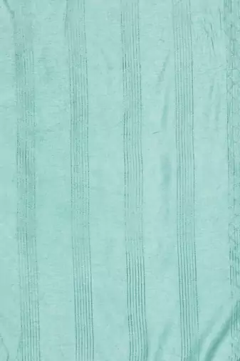 Women Green Yoke Design Thread Work Dupion Silk Kurta with Trousers & Dupatta