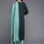 Women Green Yoke Design Thread Work Dupion Silk Kurta with Trousers & Dupatta