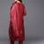 Women Maroon Embroidered Kurta with Trousers & With Dupatta