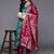 Women Blue Kurta with Trousers & With Dupatta