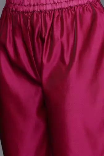 Women Blue Kurta with Trousers & With Dupatta