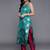 Women Blue Kurta with Trousers & With Dupatta