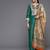 Women Green Ethnic Motifs Yoke Design Kurta with Trousers & With Dupatta