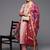 Women Dusty Pink Ethnic Motifs Embroidered Kurta with Trousers & Dupatta