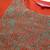 Women Rust Red Yoke Design Thread Work Kurta with Trousers & Dupatta