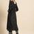 Women Black & Golden Embroidered Sequinned Yoke Design Kurta & Trousers