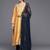 Ethnic Motifs Embroidered Regular Sequinned Kurta with Trousers & Dupatta