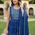 Women Ethnic Motifs Printed Empire Thread Work Pure Cotton Kurta with Sharara & With Dupatta
