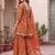 Women Floral Printed Empire Gotta Patti Pure Cotton Kurta with Sharara & With Dupatta
