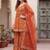 Women Floral Printed Empire Gotta Patti Pure Cotton Kurta with Sharara & With Dupatta