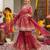 Women Ethnic Motifs Printed Regular Pure Cotton Kurta with Sharara & With Dupatta