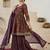 Women Paisley Printed Regular Gotta Patti Pure Cotton Kurta with Sharara & With Dupatta