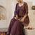 Women Paisley Printed Regular Gotta Patti Pure Cotton Kurta with Sharara & With Dupatta