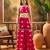 Bandhej Printed Kaftan & Tube Fusion Top With Sharara